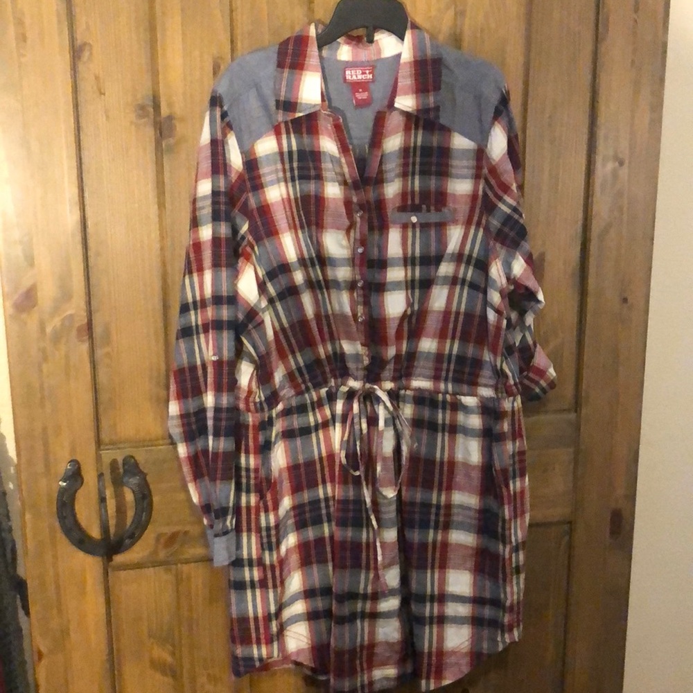 Red Ranch Tunic/Dress